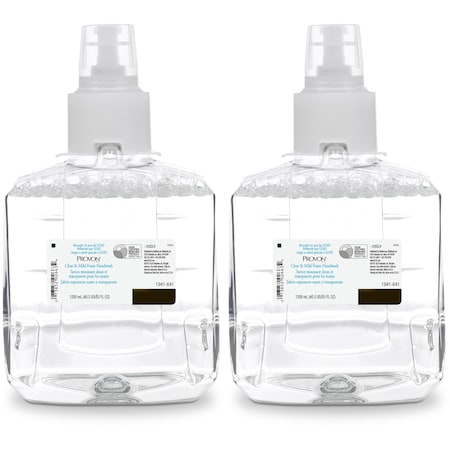 Provon Foam Handwash, Clear And Mild, 1200 ml/Refill, CL, PK 2 GOJ194102CT